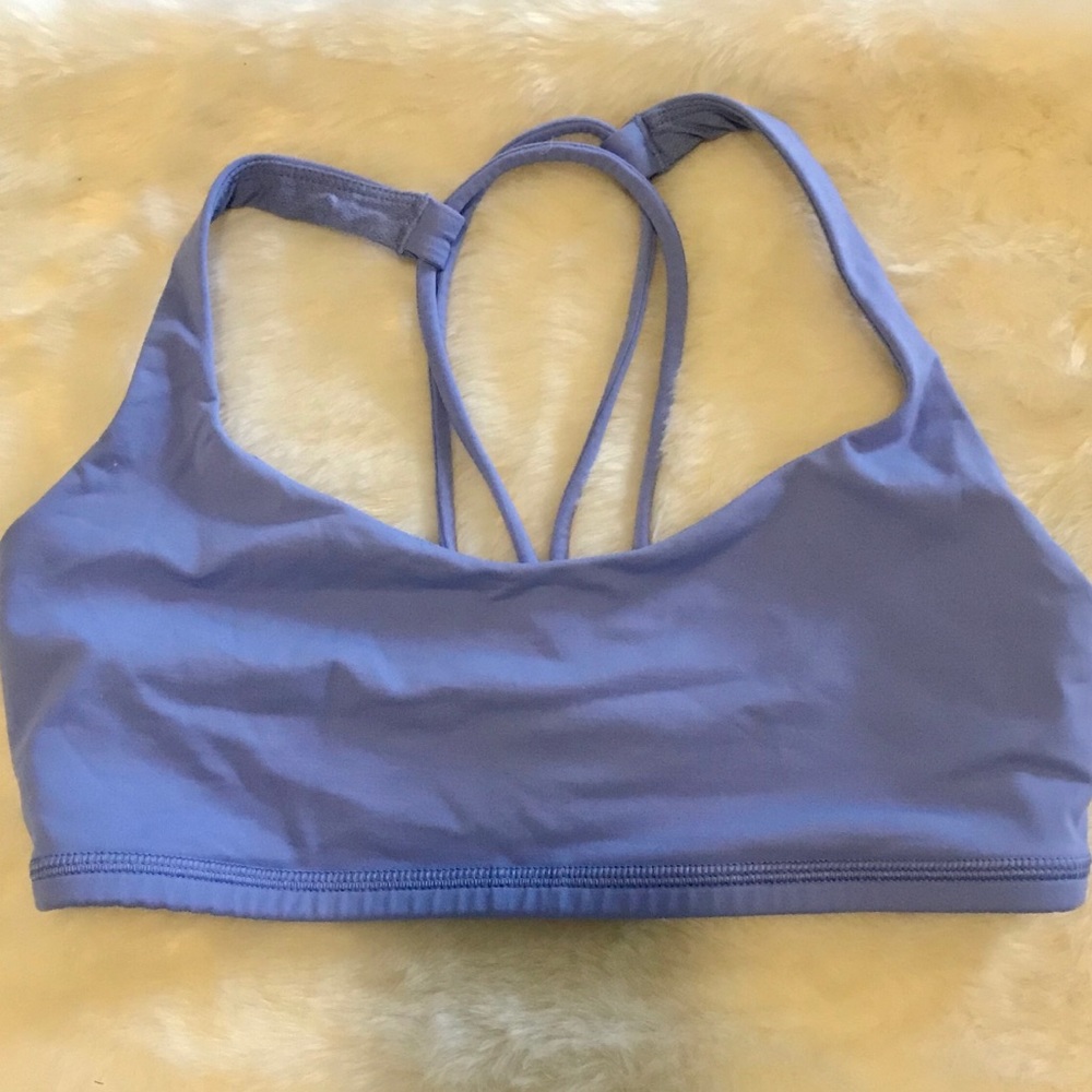 Lululemon Free To Be bra, size 6, purple